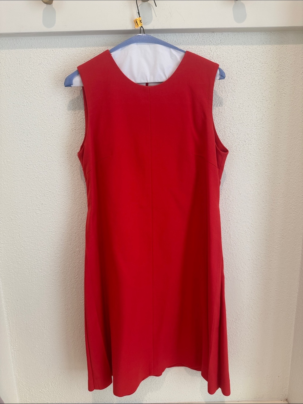 Classic Sleeveless Red Mini Dress